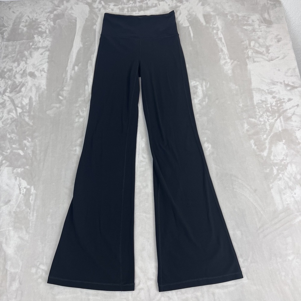 Athleta Pants Womens XS Black Elation Flare Pant Athleisure Yoga Comfort Casual